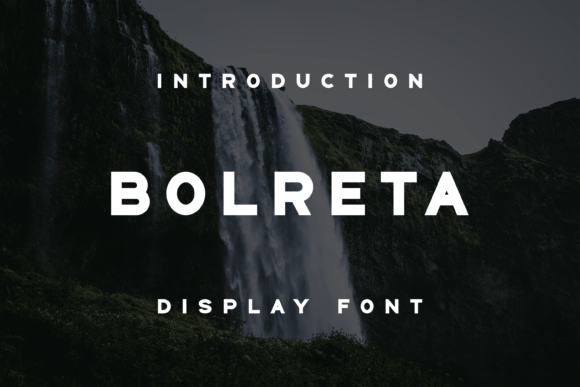 Bolreta Typeface: A Unique Display Font for Modern Branding