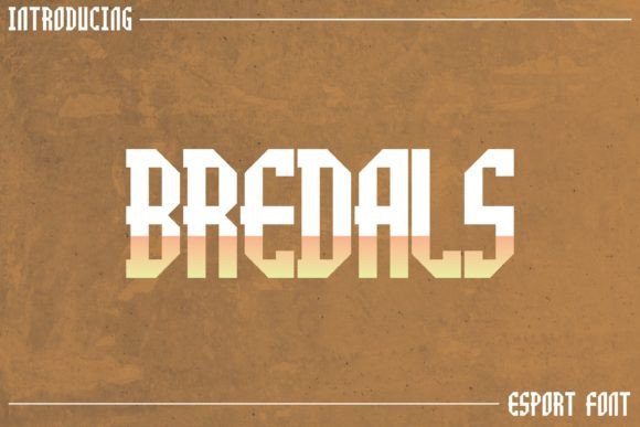 Bredals: A Modern Display Typeface for Editorial Design