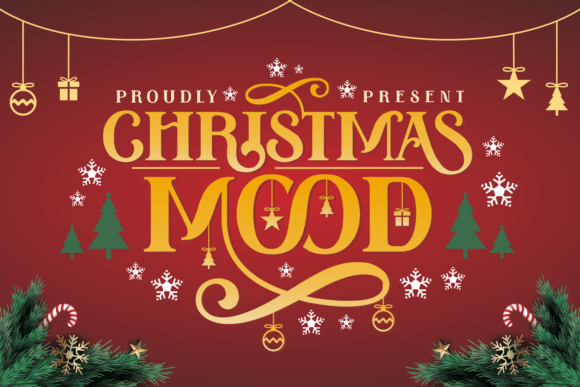 Christmas Mood Typeface for Festive Digital Branding