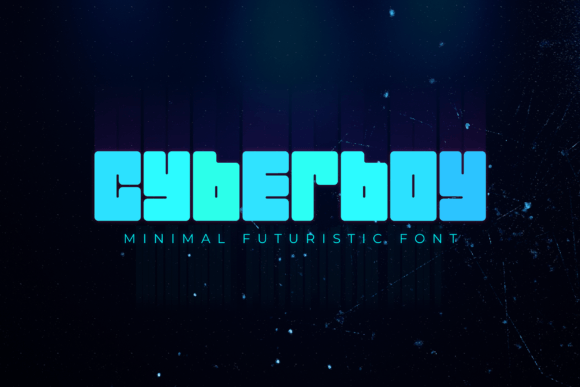 Cyberboy Typeface for Bold Brand Identity