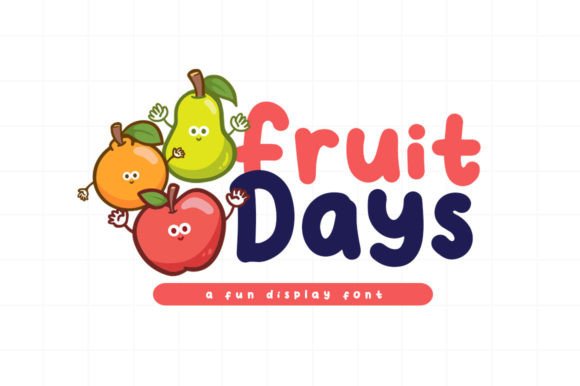 Fruit Days: The Playful Display Font for Scroll-Stopping Social Content