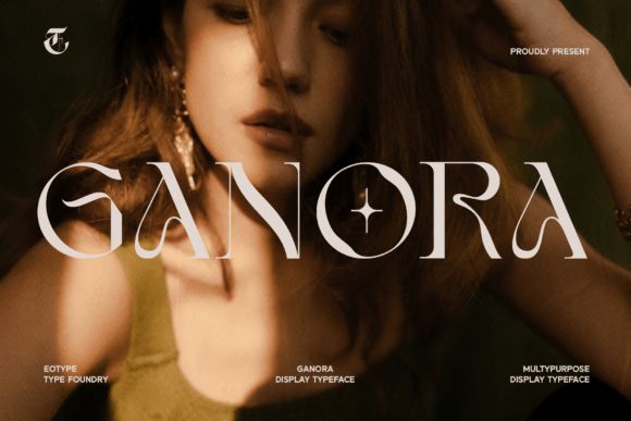 Ganora: The Semi-Serif Display Font for Editorial Design