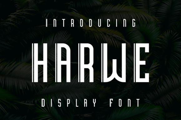 Harwe Free Download: A Modern Display Font Review