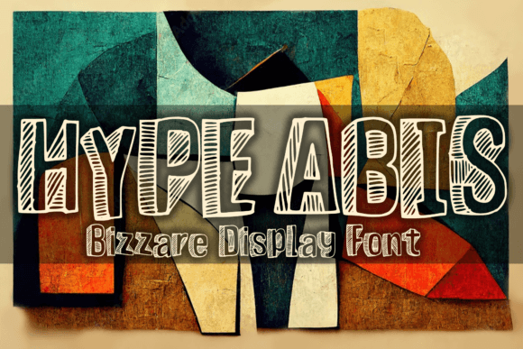Hype Abis: The Sketchy Display Font for Whimsical Web Design