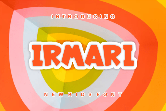 Irmari: The Bright Display Font for Kid-Friendly Branding