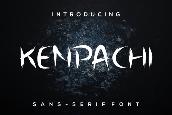 Kenpachi Brush Display Font Review for Campaign Design
