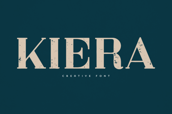 Kiera: An Elegant Display Font for Unique Branding and Headlines