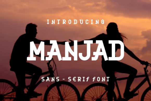 Manjad Display Font for High-Impact Campaign Visuals