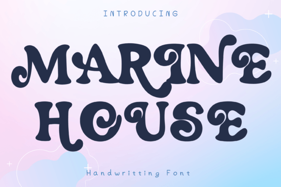 Marine House: The Whimsical Display Font for Scroll-Stopping Campaigns