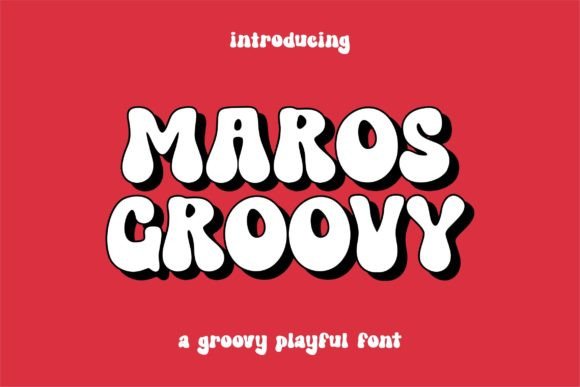 Maros Groovy: The Playful Display Font for Bold Small Business Branding