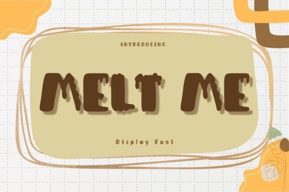 Melt Me: The Spooky Display Font for Halloween Web Design