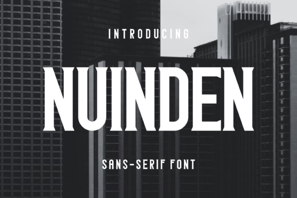 Nuinden Typeface: Elevating Digital Brand Identity