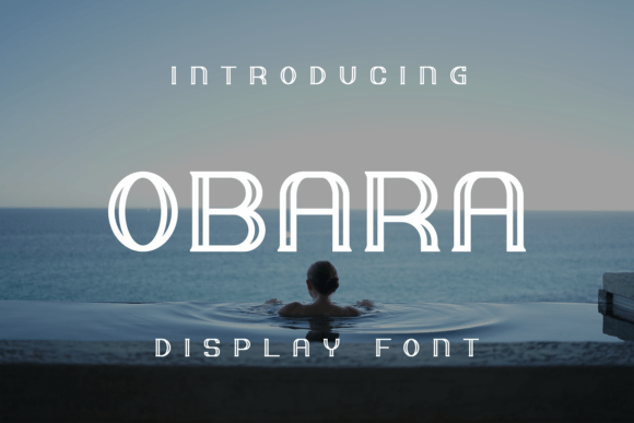 Obara Display Font: A Refined Typeface for Editorial Design