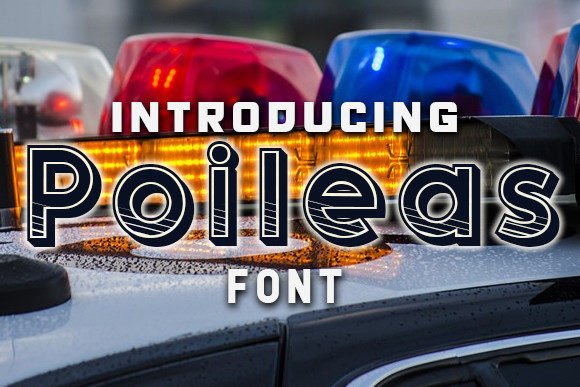 Poileas Gradient 3D Typeface for Bold Craft Designs