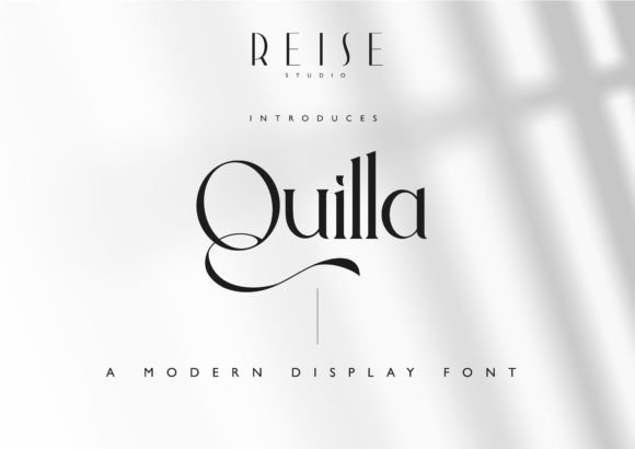 Quilla Typeface Review: Elevating Brand Identity with Modern Serif Design