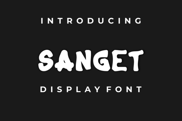 Sanget Typeface: Elevating Digital Brand Identity with Unique Display Typography