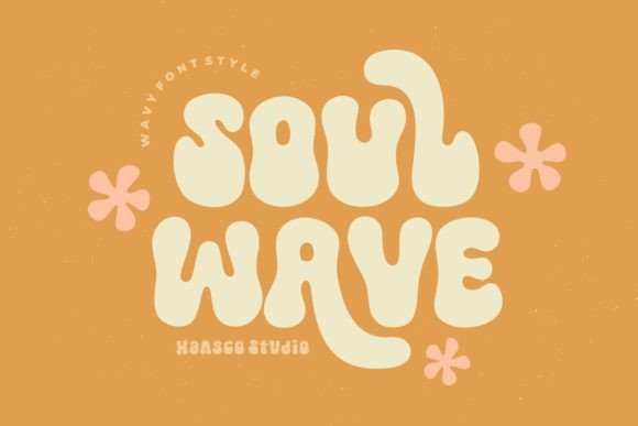 Soul Wave: The Retro Groovy Display Font for Scroll-Stopping Visuals