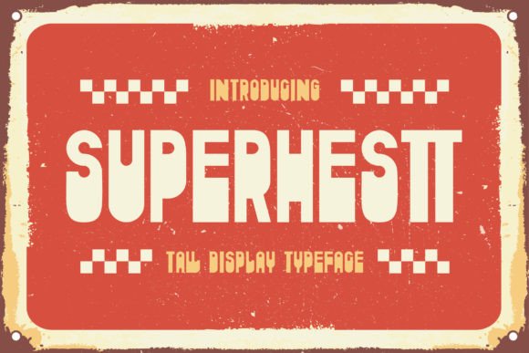 Superhestt: The Tall Display Font for Scroll-Stopping Visuals