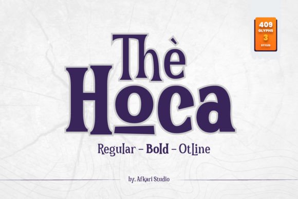 The Hoca Typeface: Elevating Brand Identity with Modern Class