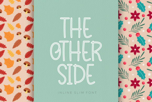 The Other Side Display Font Review for Campaign Design
