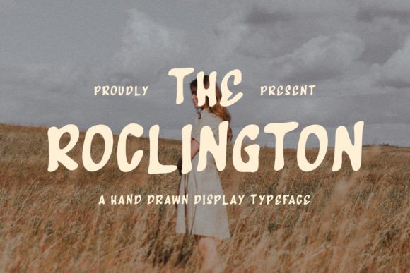 The Roclington: A Hand-Drawn Display Typeface for Bold Branding