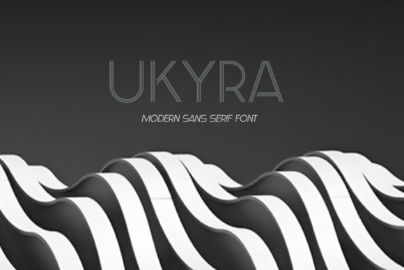 Ukyra Display Font: Elevate Handmade Labels and Printables