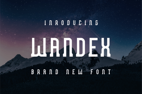 Wandex Display Font Review for Handmade Branding